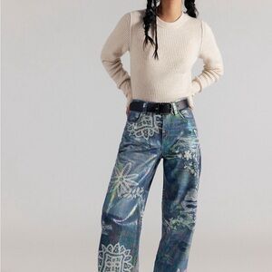 Free people Patterned Women's Jeans brand new size 31